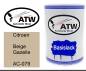 Preview: Citroen, Beige Gazelle, AC-079: 500ml Lackdose, von ATW Autoteile West.